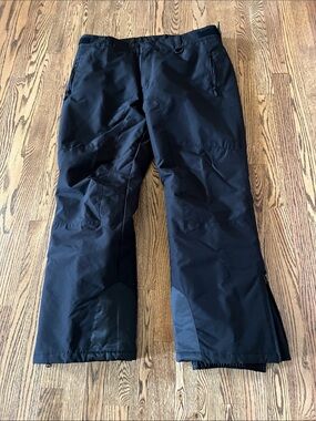 Men's Black Insulated Ski & Snowboard Pants - Versatile Winter Performance